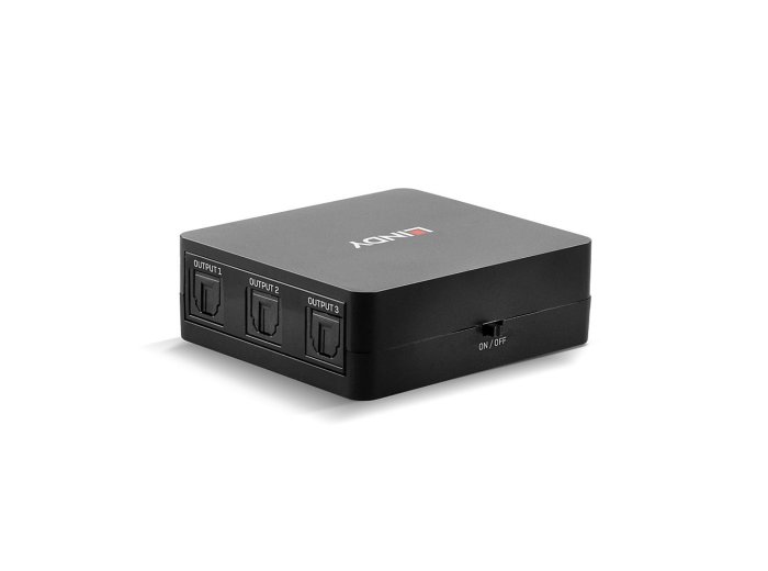Lindy 70480 rozgałęźnik audio Czarny