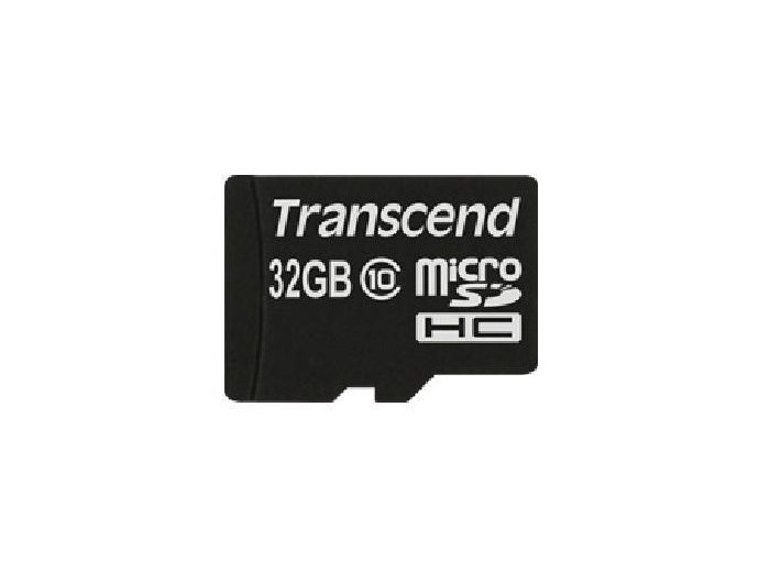 SD microSD Card 32GB Transcend SDHC Class10 w/adapter
