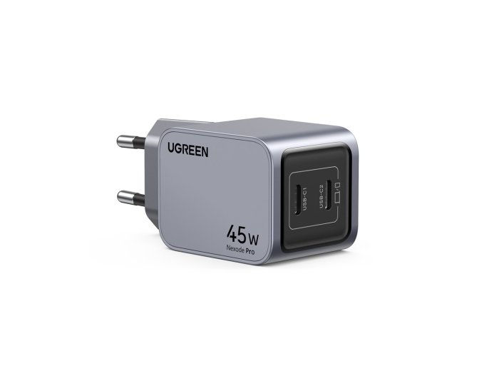 Ugreen 35008 ładowarka do urządzeń przenośnych Uniwersalne Szary Prąd przemienny Szybkie ładowanie Wewnętrzna