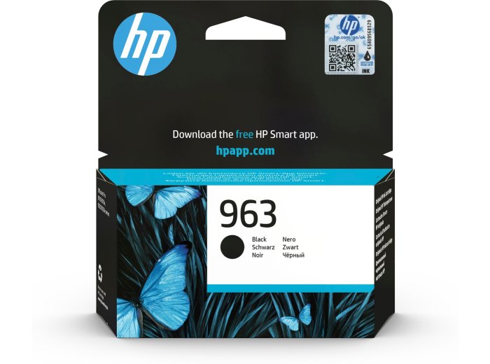 HP 963 oryginalny wkład atramentowy czarny