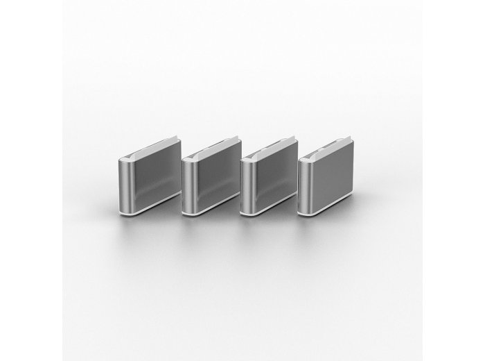 Lindy 40439 bloker portów USB Type-C Biały 10 szt.