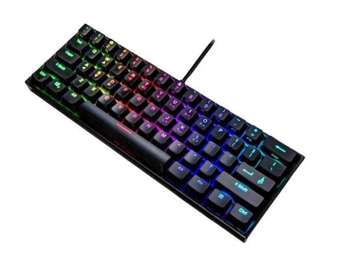 SureFire KingPin M1 klawiatura Gaming USB QWERTY US English Czarny