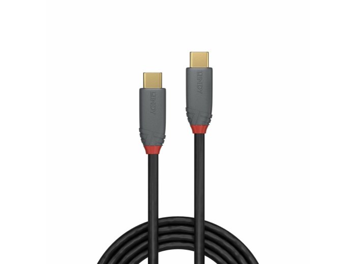 Lindy 36903 kabel USB USB 3.2 Gen 2 (3.1 Gen 2) 2 m USB C 20 Gbit/s 100 W Czarny