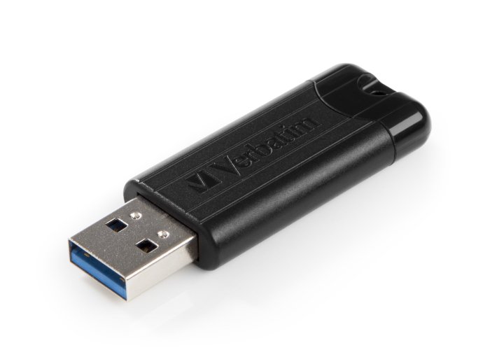 Verbatim PinStripe pamięć USB 256 GB USB Typu-A 3.2 Gen 1 (3.1 Gen 1) Czarny