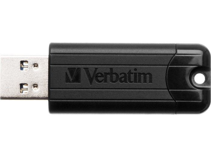 Verbatim PinStripe pamięć USB 256 GB USB Typu-A 3.2 Gen 1 (3.1 Gen 1) Czarny