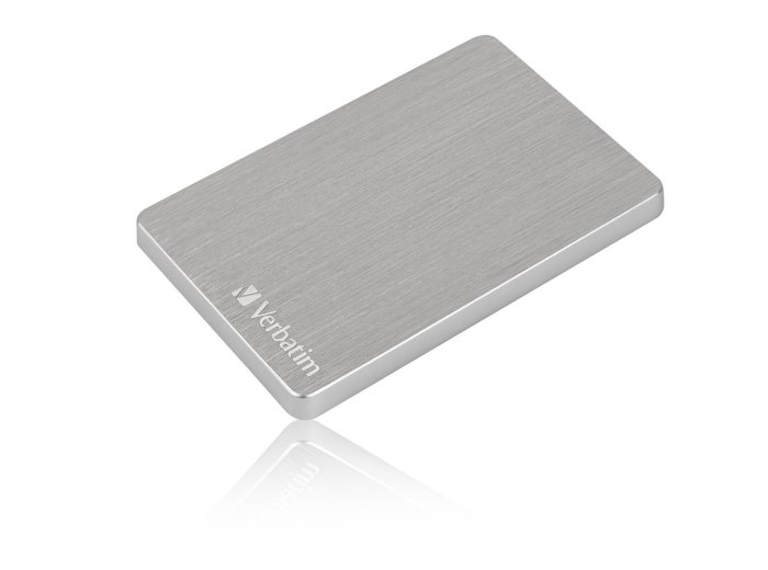 Verbatim Store 'n' Go ALU Slim zewnętrzny dysk twardy 1TB 2.5" USB Type-C 3.2 Gen 1 (3.1 Gen 1) Srebrny