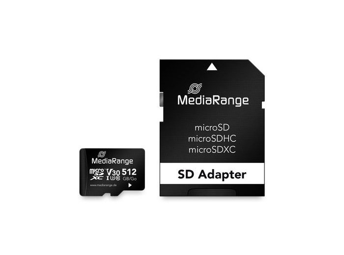 MediaRange MR947 pamięć flash 512 GB MicroSDXC UHS-I Klasa 10