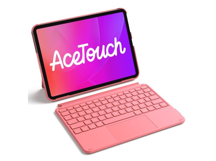 Inateck KB04122 27,9 cm (11") Folio Czerwony
