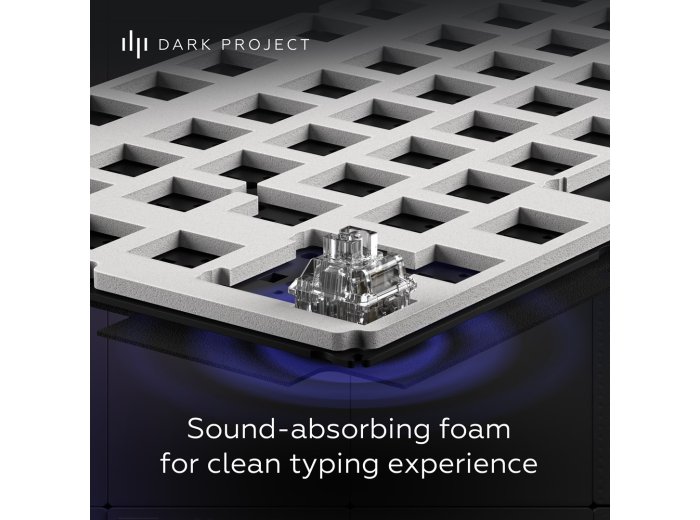 Klawiatura Dark Project ALU Bushido RGB G3MS Moonstone