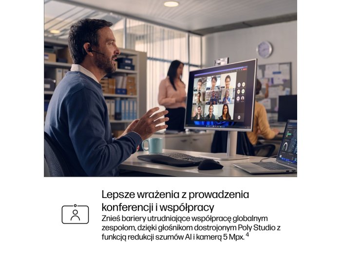 HP EliteBook 6 G1i AI PC Intel Core Ultra 5 225H Laptop 35,6 cm (14") WUXGA 16 GB DDR5-SDRAM 512 GB SSD Wi-Fi 6E (802.11ax) Windows 11 Pro Srebrny