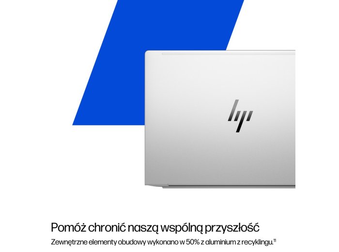 HP EliteBook 6 G1i AI PC Intel Core Ultra 5 225H Laptop 35,6 cm (14") WUXGA 16 GB DDR5-SDRAM 512 GB SSD Wi-Fi 6E (802.11ax) Windows 11 Pro Srebrny