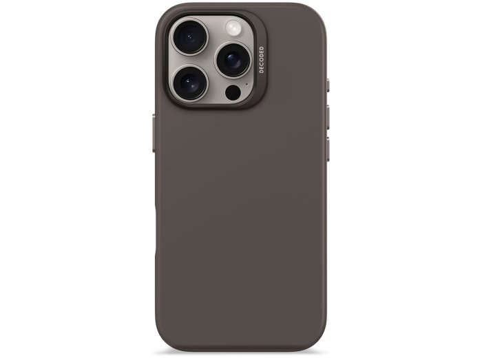 Decoded AntiMicrobial Silicone Backcover - silikonowa obudowa ochronna do iPhone 16 Pro kompatybilna z MagSafe (phantom)