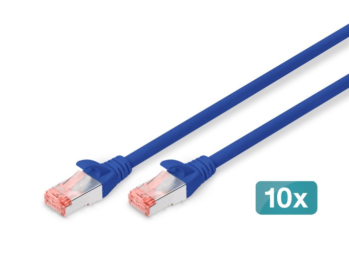 Digitus Kabel krosowy CAT 6 S/FTP, 10 sztuk