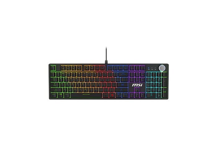 MSI FORGE GK320 RED US | Gaming keyboard | Wired | US | Mechanical RED Switches