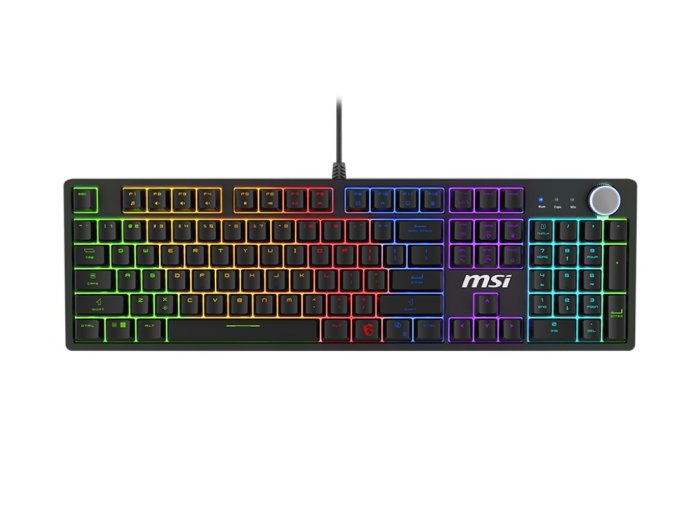 MSI FORGE GK320 RED US | Gaming keyboard | Wired | US | Mechanical RED Switches