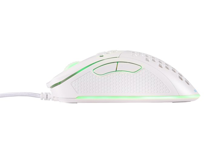 Deltaco Gaming GAM-108-W myszka Dla praworęcznych USB Typu-A Optyczny 6400 DPI