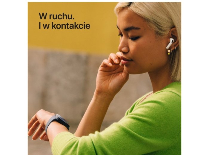 Watch SE 3 GPS+Cellular koperta 40 mm z aluminium w kolorze księżycowej poświaty, pasek sportowy w kolorze księżycowej poświaty - rozmiar M/L