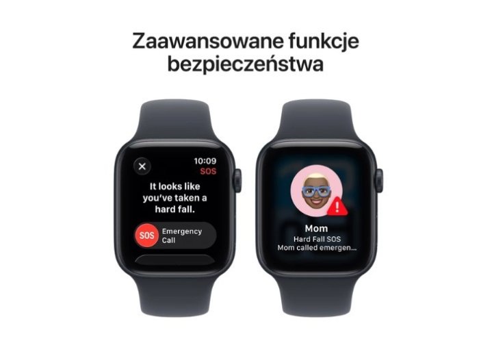 Watch SE 3 GPS+Cellular koperta 44 mm z aluminium w kolorze północy, pasek sportowy w kolorze północy - rozmiar S/M