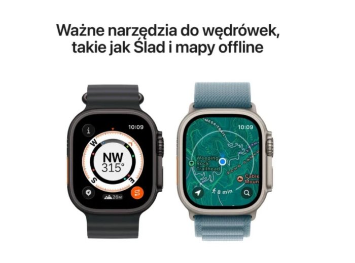 Watch Ultra 3 GPS + Cellular, koperta 49 mm z tytanu w kolorze naturalnym, bransoleta mediolańska z tytanu w kolorze naturalnym - rozmiar L