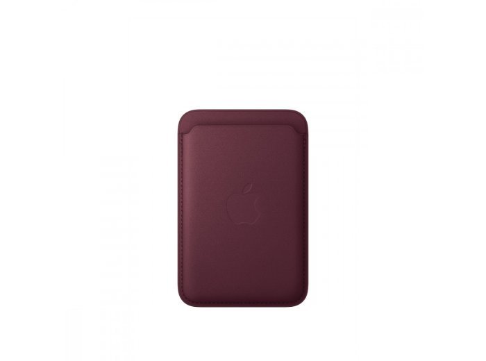 Portfel z tkaniny FineWoven z MagSafe do iPhonea - burgund