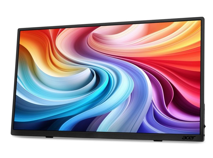 Acer PM161QT Przenośny monitor Czarny 39,6 cm (15.6") LCD 1920 x 1080 px