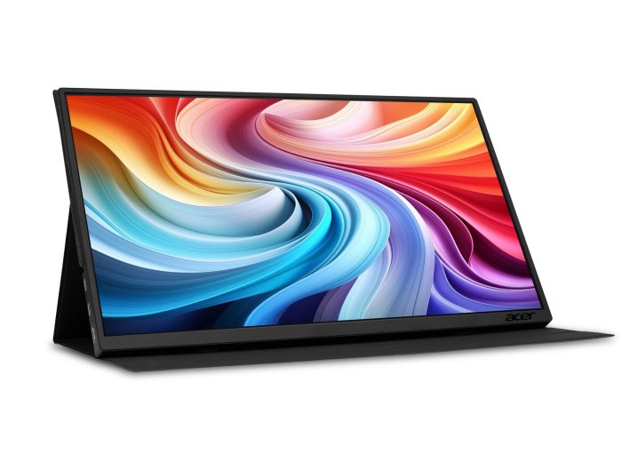 Acer PM161QT Przenośny monitor Czarny 39,6 cm (15.6") LCD 1920 x 1080 px