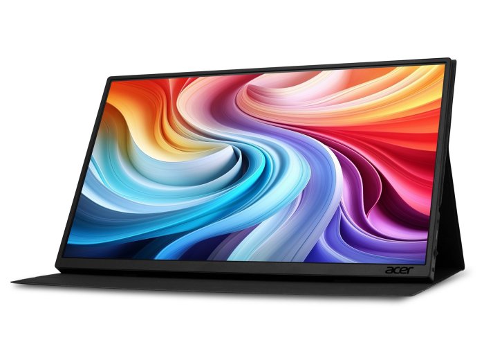 Acer PM161QT Przenośny monitor Czarny 39,6 cm (15.6") LCD 1920 x 1080 px