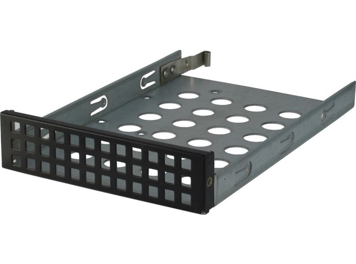 Inter-Tech 2U-20255 Rack Czarny, Stal nierdzewna