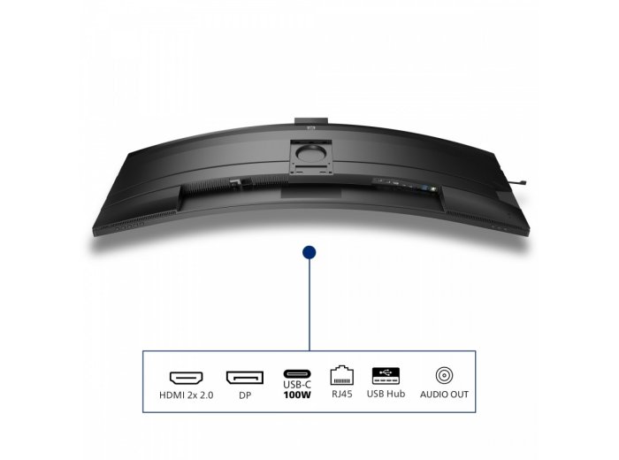 Monitor wielkoformatowy 48.8 cala 49B2U6903CH VA HDMIx2 DP RJ45 HAS Thunderbolt 4