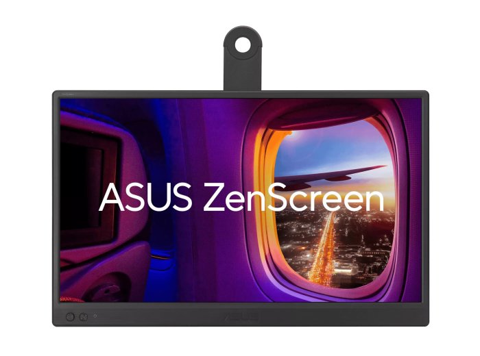 ASUS ZenScreen MB169CK monitor komputerowy 39,6 cm (15.6") 1920 x 1080 px Full HD LCD Czarny