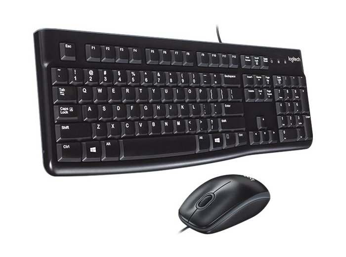 LOGITECH Desktop MK120 Keyboard and mouse set USB QWERTY US International