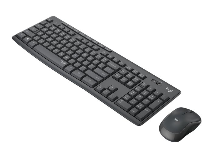 Zestaw bezprzewodowy MK295 SILENT WIRELESS COMBO/GRAPHITE - CZE-SKY - INTNL