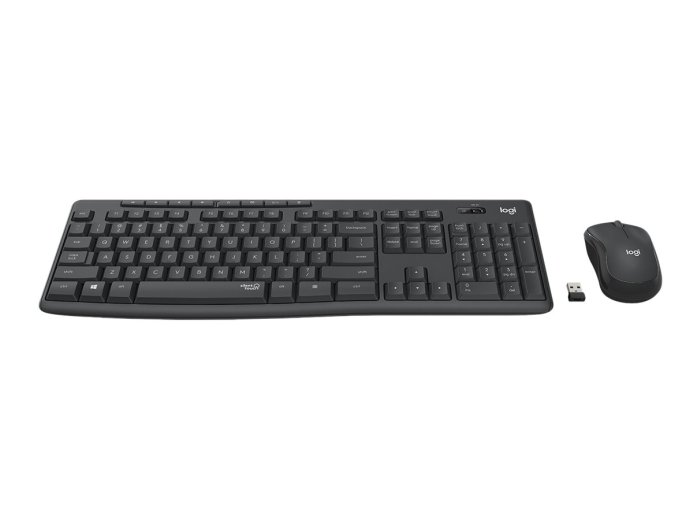 Zestaw bezprzewodowy MK295 SILENT WIRELESS COMBO/GRAPHITE - CZE-SKY - INTNL