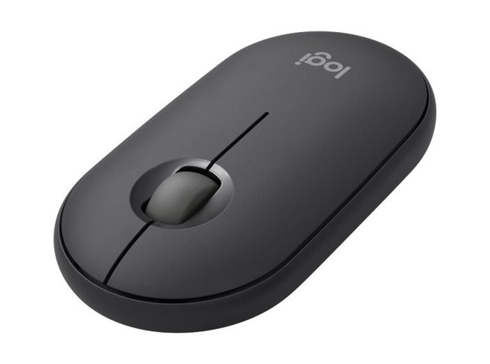 Logitech Pebble 2 Combo klawiatura Dołączona myszka Uniwersalne RF Wireless + Bluetooth QWERTY Amerykański międzynarodowy Różowy