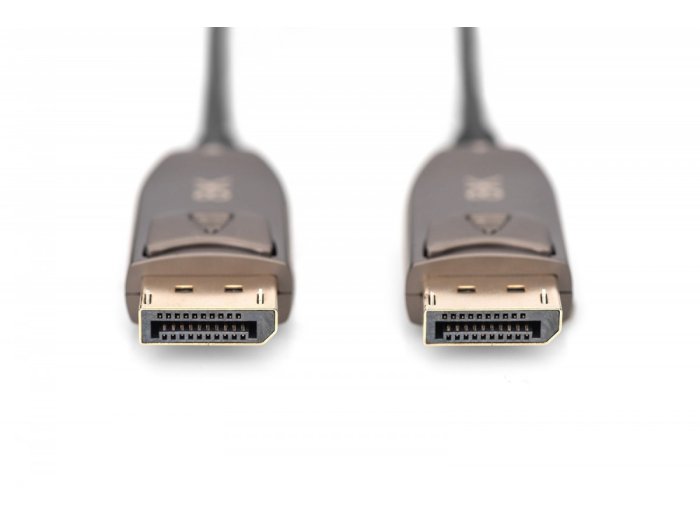 Kabel połączeniowy hybrydowy AOC DisplayPort 1.4 8K/60Hz UHD DP/DP M/M 15m Czarny