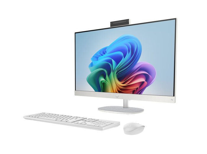 HP AiO 27-ct2004nw Ryzen AI 5 330 27.0"FHD IPS 300nits AG 16GB DDR5 5600 SSD512 Radeon 820M Cam1080p+IR Win11 Shell White/Light Gray 2Y
