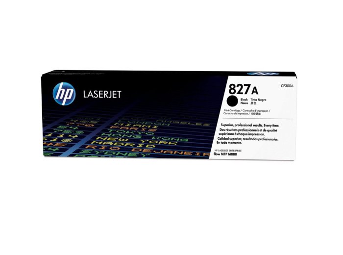 HP 827A Black LaserJet Toner Cartridge CF300A