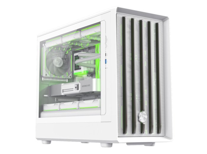 GameMax CLAW 360 WH Micro Tower Biały