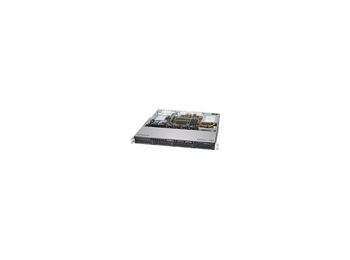 Obudowa serwerowa Rack Supermicro CSE-813MFTQC-350CB2 (kolor czarny Black SC813MFTQ W/ 350W Platinum Level PWS (New Fan))