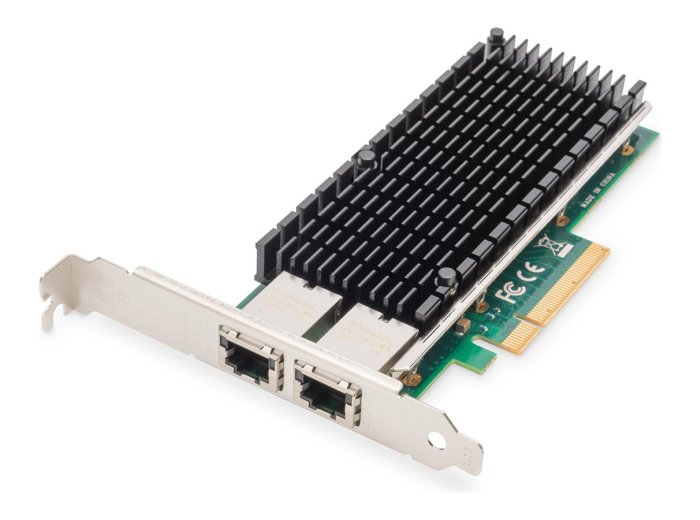 Digitus Dwuportowa karta sieciowa klasy serwerowej Ethernet 10 Gbps