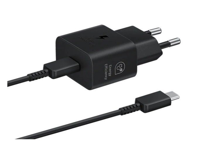 Ładowarka 25W Travel Adap EP-T2510 + kabel C Czarna