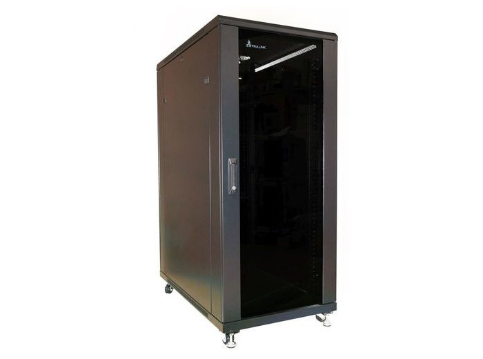 Extralink Szafa rack 32U 600x800 Czarna stojąca