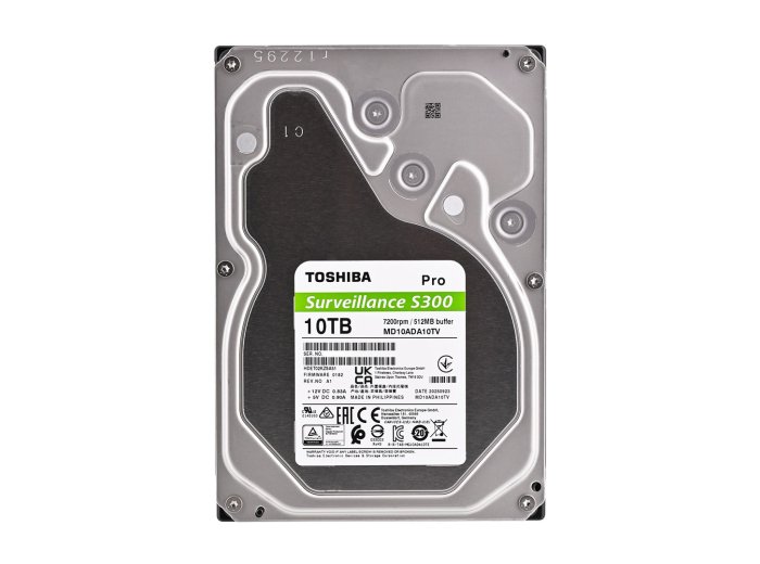HDD Toshiba S300 Pro 10TB 3,5" SATA MD10ADA10TV