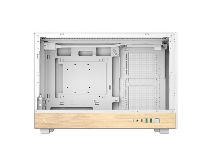 Obudowa DeepCool CH260 WOOD biała