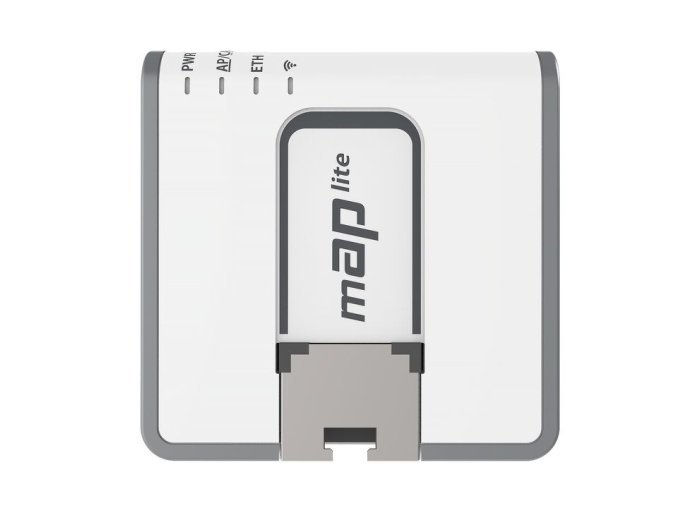 Router Mikrotik mAP lite w kolorze białym z obsługą PoE