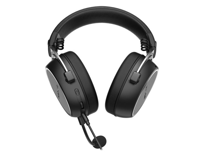 HATOR HYPERGANG 3 Hi-Res Zestaw słuchawkowy Przewodowa Opaska na głowę Gaming Czarny