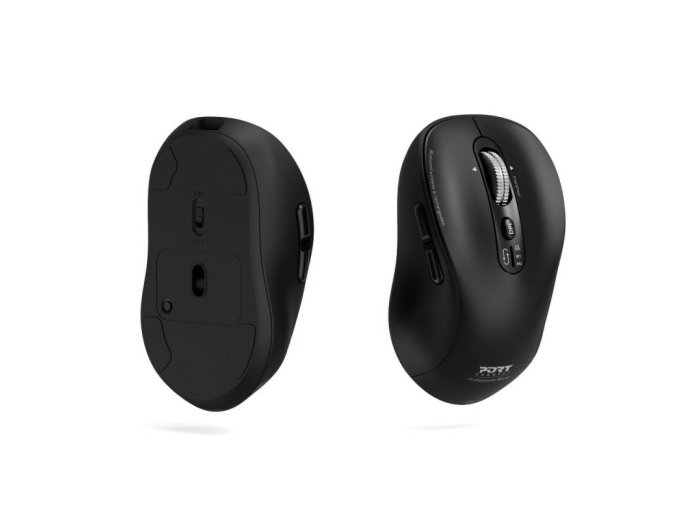 Port Designs 900707C myszka Dom Dla praworęcznych RF Wireless + Bluetooth 3200 DPI
