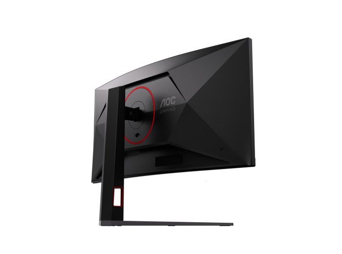 AOC G4 CU34G4ZCA monitor komputerowy 86,4 cm (34") 3440 x 1440 px Wide Quad HD Czarny, Czerwony