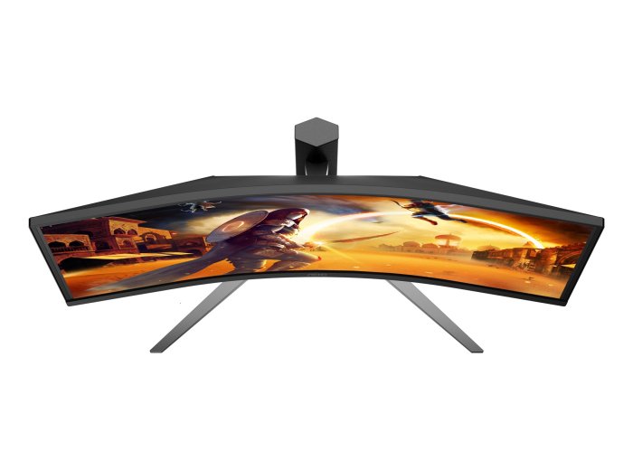 AOC G4 CU34G4ZCA monitor komputerowy 86,4 cm (34") 3440 x 1440 px Wide Quad HD Czarny, Czerwony