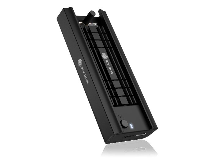 ICY BOX IB-180MC-C31 Obudowa SSD Czarny M.2